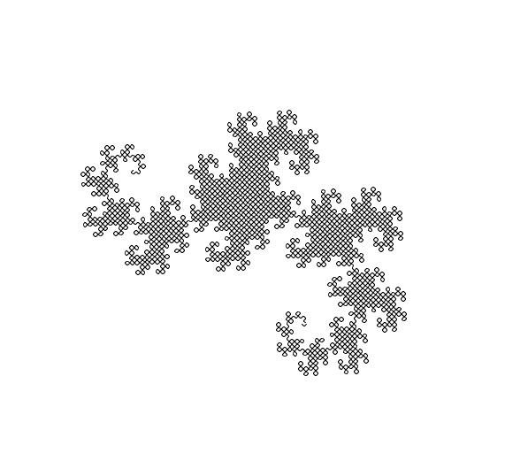 Dragon curve fractal generator